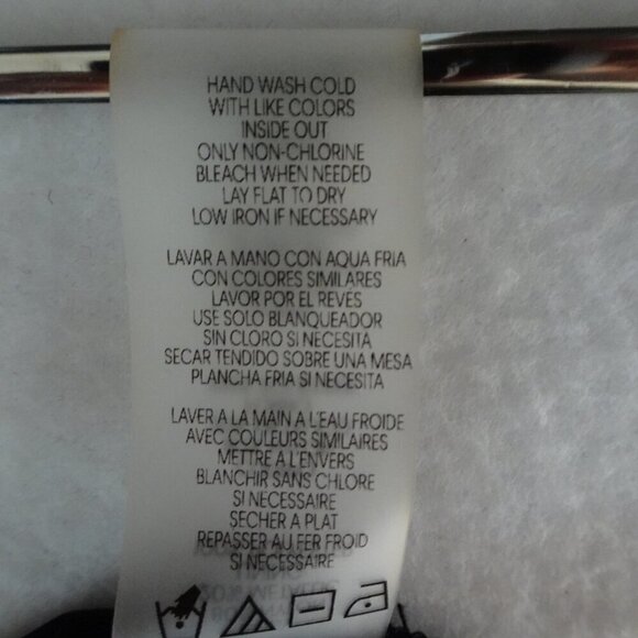 Calvin Klein Sparkle Top Women's Plus Size 3X Black Diamond Dust Sheer Sleeves - Picture 10 of 10